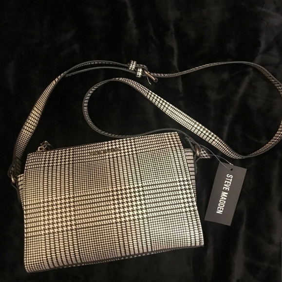 steve madden plaid purse